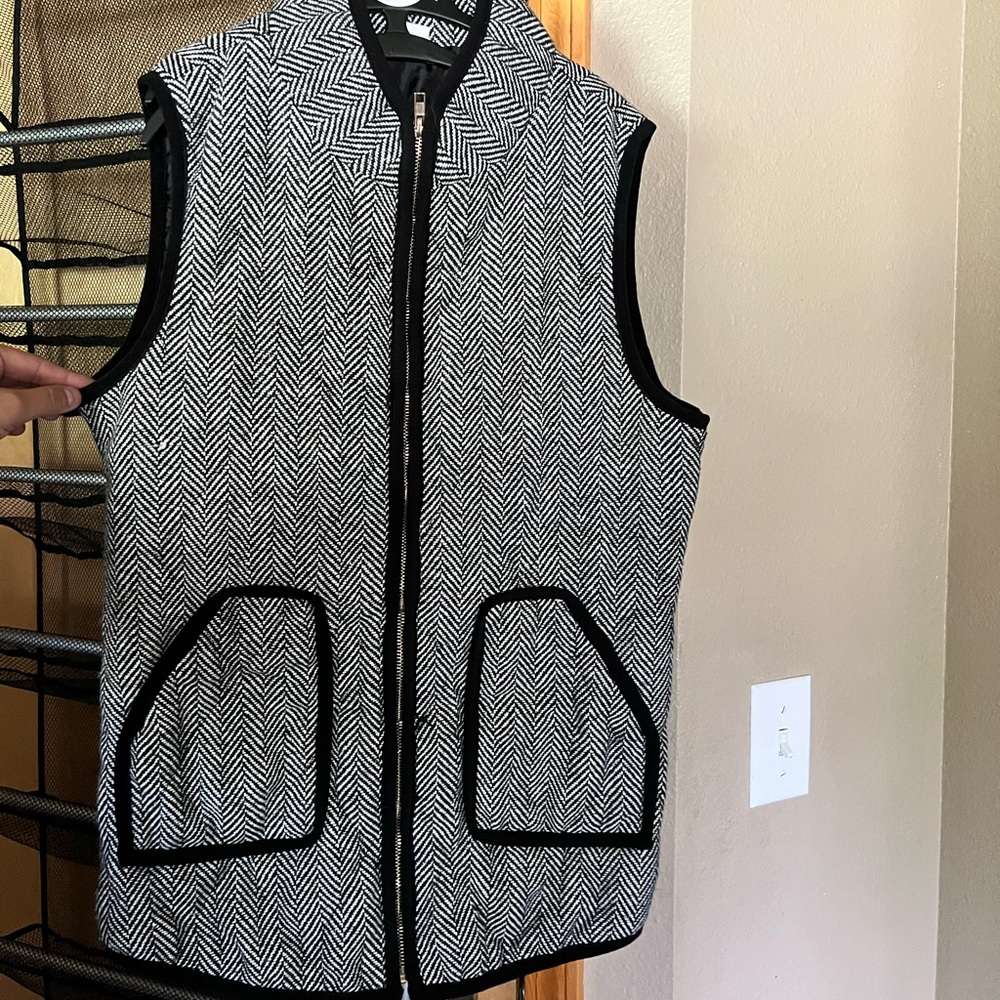 Pattern wool Vest